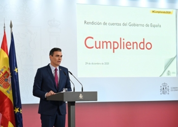 Pedro Sánchez quiere enseñar al mundo cómo se hace una rendición de cuentas