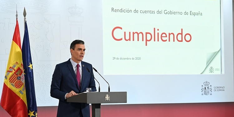 Pedro Sánchez quiere enseñar al mundo cómo se hace una rendición de cuentas