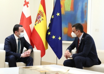 Sánchez expresa al primer ministro de Georgia que España desea aumentar su inversión en el país