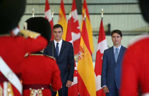 Sánchez pone a Quebec como ejemplo para resolver la crisis en Cataluña