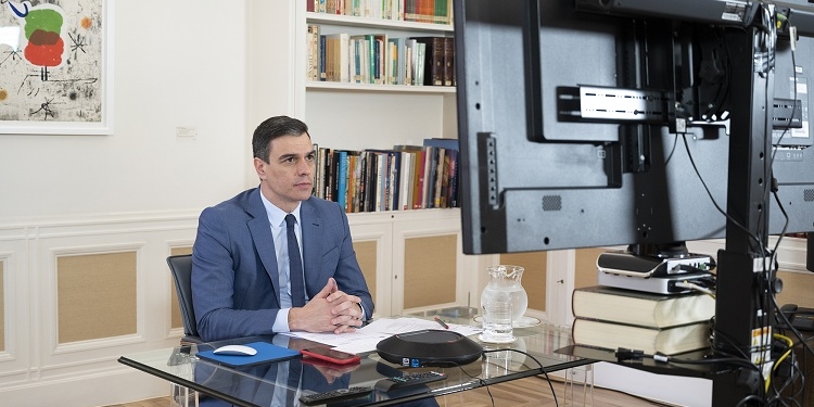 Sánchez anuncia que España aportará 125 millones a la lucha global contra la pandemia