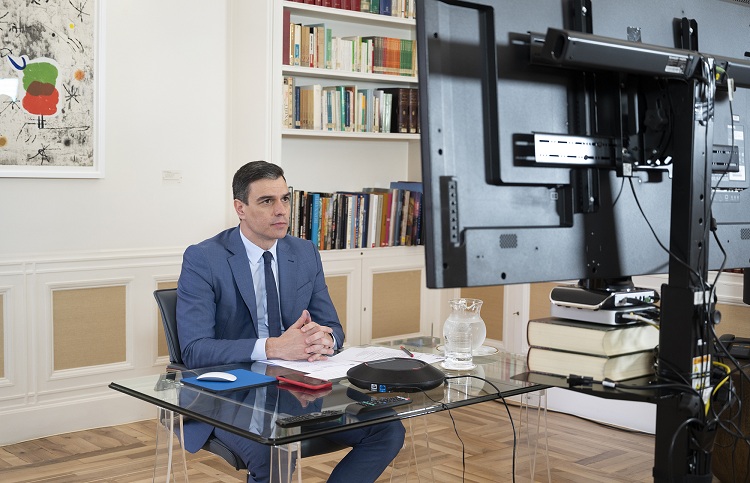 Sánchez anuncia que España aportará 125 millones a la lucha global contra la pandemia