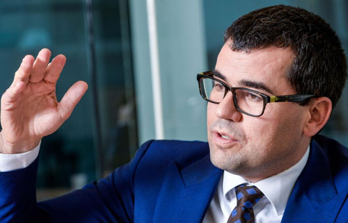 El ministro belga de Defensa, Sander Loones.