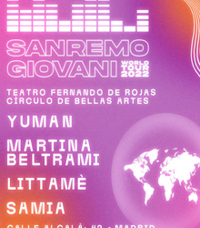 Gira Sanremo Giovani World Tour de las nuevas promesas del pop italiano