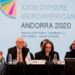 La secretaria general iberoamericana, Rebeca Grynspan, preside una de las reuiones previas de preparación de la Cumbre de Andorra./ Foto: Segib/Archivo