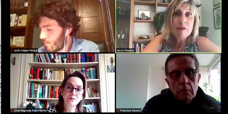 Núria Vilanova pide la colaboración público-privada para superar la crisis del COVID-19