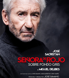 Vuelve José Sacristán en ‘Señora de rojo sobre fondo gris’, en el Bellas Artes