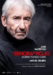Vuelve José Sacristán en ‘Señora de rojo sobre fondo gris’, en el Bellas Artes