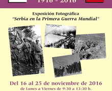 La Embajada de Serbia presenta la exposición ‘Serbia en la I Guerra Mundial’