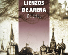 Exposición de pintura viva sobre lienzos de arena de Shel