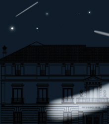 Las estrellas fugaces protagonizan la noche en el Instituto Italiano de Cultura