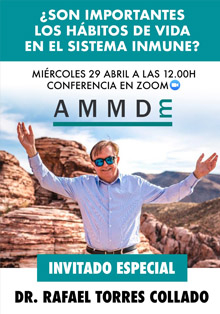 Conferencia virtual sobre los hábitos de vida en el sistema inmune