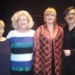 La directora del Instituto Polaco de Cultura, Mirosława Kubas-Paradowska, y la embajadora de Polonia, Marzenna Adamczyk, junto a la soprano Iwona Sobotka y al pianista Ángel Cabrera.