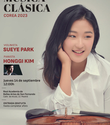 Concierto de la violinista Sueye Park en la Real Academia de Bellas Artes