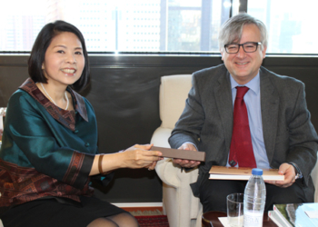 La economía centra los primeros contactos de la embajadora de Tailandia en España