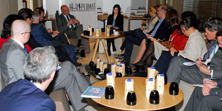 Un momento de la tertulia./ Fotos: AR