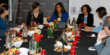 Begoña Villacís, secretaria Institucional de Ciudadanos, en las Tertulias de The Diplomat