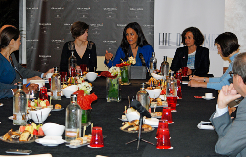 Begoña Villacís, secretaria Institucional de Ciudadanos, en las Tertulias de The Diplomat