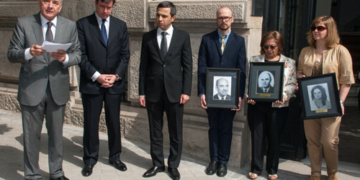 La Embajada de Turquía conmemora el asesinato de tres de sus diplomáticos