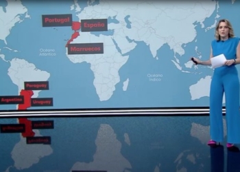 Sumar carga contra TVE por incluir al Sáhara Occidental en un mapa de Marruecos