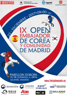 Corea presenta el IX Open Internacional de Taekwondo en Leganés