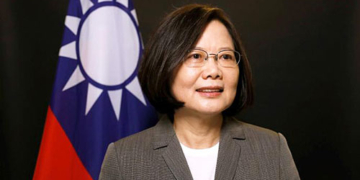 La presidenta de Taiwán, Tsai Ing-wen.