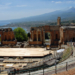 Vista del Etna desde Taormina, Sicilia./ Foto: AR