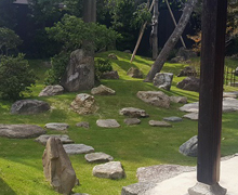 Conferencia sobre las técnicas de conformación del jardín japonés