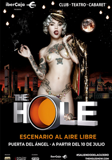 Vuelve el espectáculo ‘The Hole’, al aire libre en la Puerta del Ángel