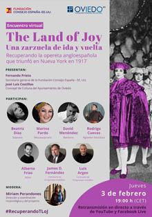 ‘The Land of Joy’, la opereta angloespañola que triunfó en Nueva York