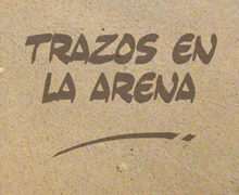 ‘Trazos en la arena’, de Mohamed Guma Bilazi, describiendo a dictadores