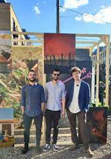 Concierto del trío Hack Out! en el Instituto Italiano de Cultura