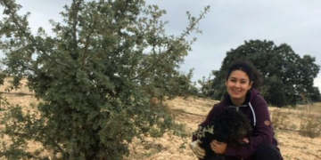 La directora de Trufgourmet, Raquel Sanz./ Foto: Twitter camarasoria.com