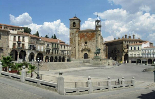 La ciudad extremeña de Trujillo, cuna de conquistadores del Nuevo Mundo