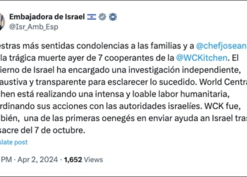 España pide explicaciones a Israel sobre el ataque al convoy del chef José Andrés en Gaza