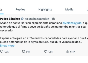 Sánchez promete a Zelenski “nuevas capacidades” para ayudar a Ucrania contra Rusia