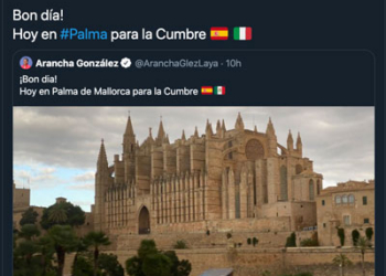 La disculpa de la ministra respecto a su Tweet anterior.