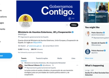 Exteriores externaliza por 150.000 euros la gestión de sus redes sociales
