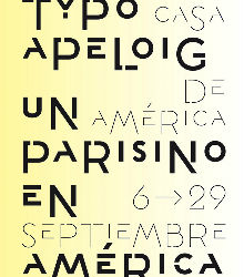 Casa América presenta el arte de los carteles de Philippe Apeloig