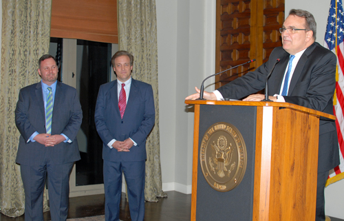 Presentación del nuevo consejero para Diplomacia Pública de EEUU