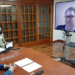 Un momento de la videoconferencia./ Foto: Embajada de Ucrania