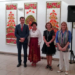El embajador de Ucrania inaugura la exposición de Galyna Nazarenko