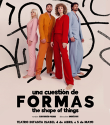 El Teatro Infanta Isabel estrena la comedia negra ‘Una cuestión de formas’