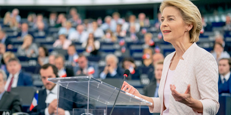 Ursula von der Leyen, en el Parlamento Europeo./ Foto: ©EU 2019 - EP