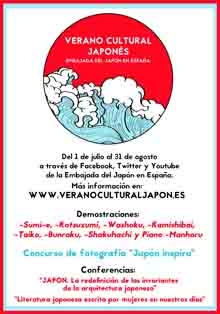 La Embajada del Japón presenta un Verano Cultural lleno de actividades
