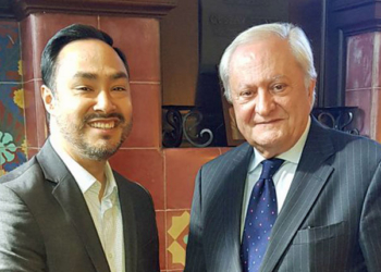 Joaquín Castro y Fernando Valenzuela./ Foto: Fundación Consejo España-Estados Unidos