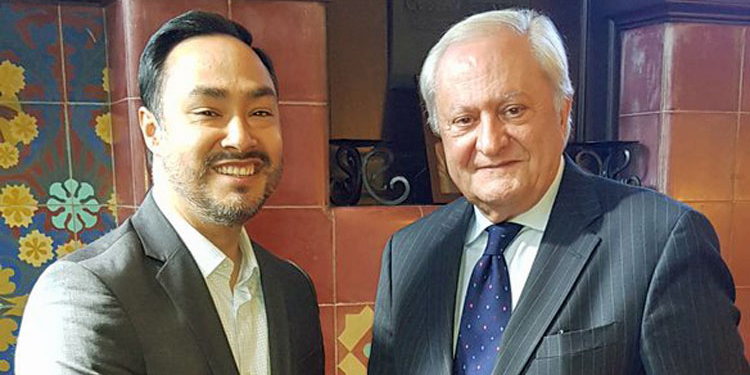 Joaquín Castro y Fernando Valenzuela./ Foto: Fundación Consejo España-Estados Unidos