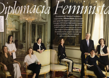 La «diplomacia feminista» en Vanity Fair causa revuelo en Exteriores