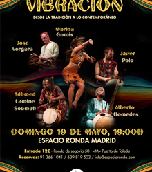 Música africana ‘Vibración’, desde la tradición a lo contemporáneo