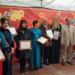The winners pose with the ambassador and the Minister Counsellor of Vietnam.